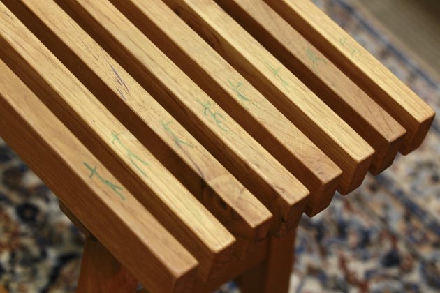 shower bench with stick figures hand drawn by Michael Jackson.jpg
