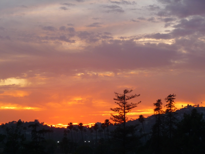 墓园夕阳
