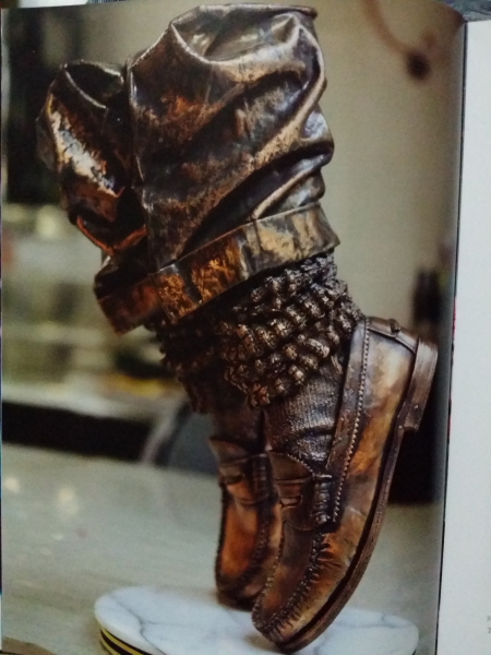 著名《舞步》青铜塑像