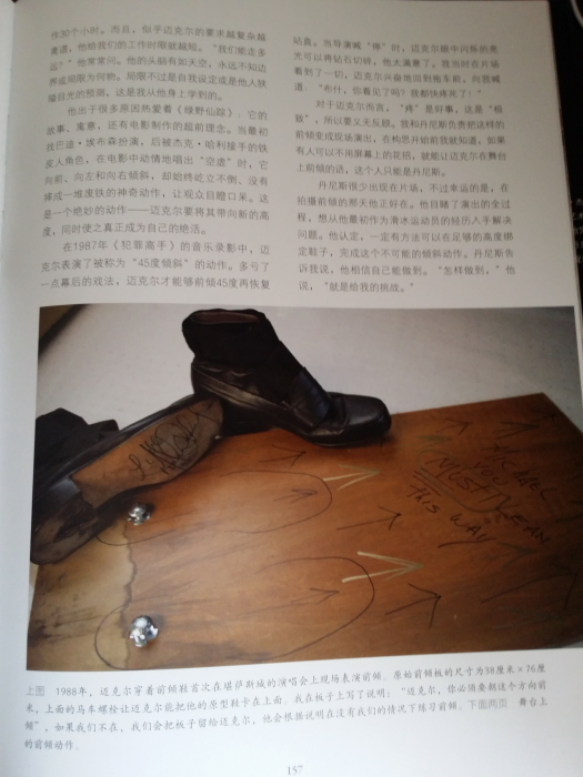 1988年首度表演身体前倾