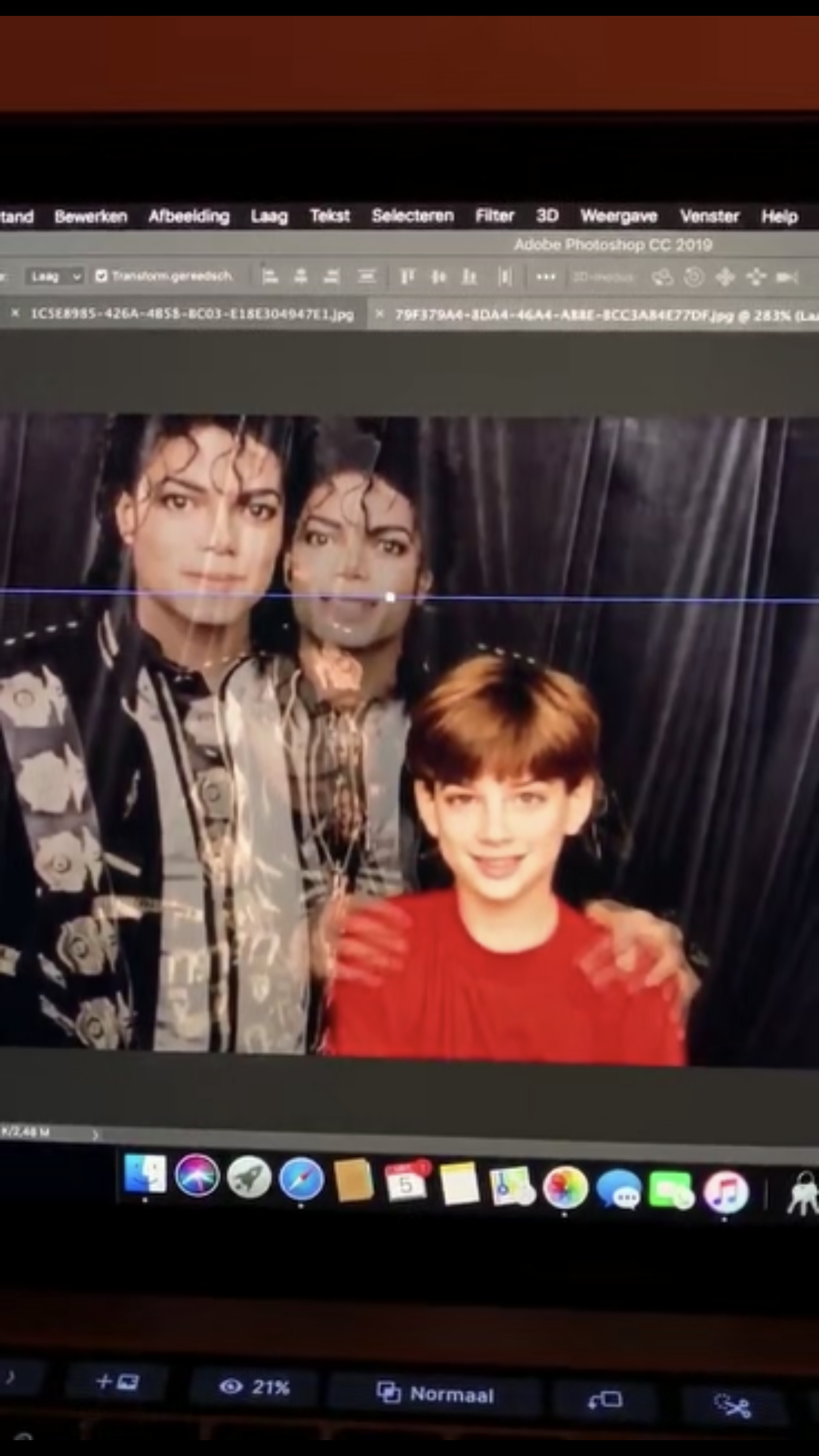 纪录片内伪造的合影