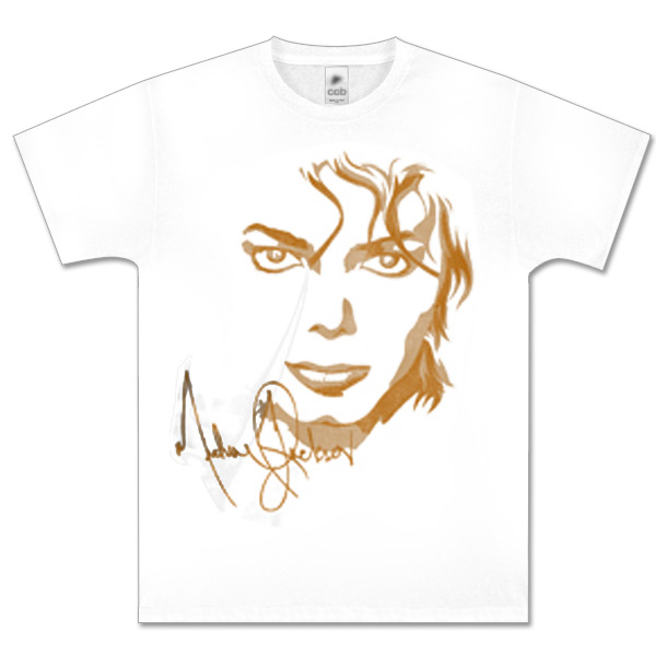 Michael Jackson Signature Portrait Shirt