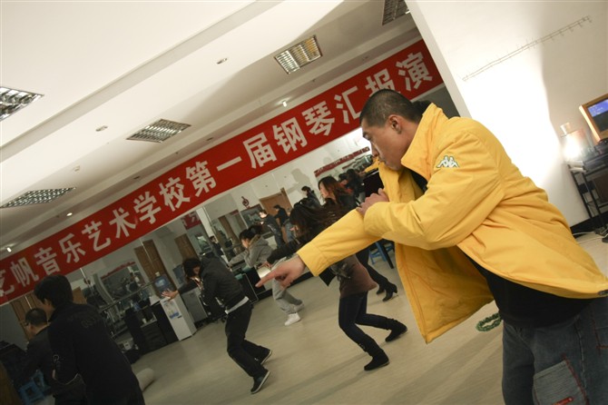我们的排练中